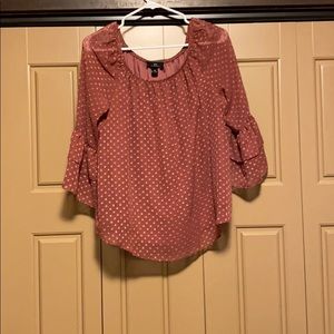 Coral Blouse